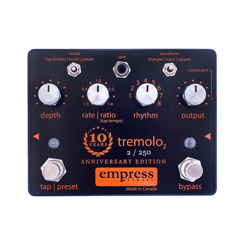 ギター Empress Effects Tremolo 10th Anniversary Tremolo – Empress Effects Inc.