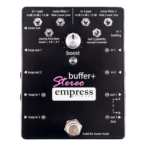 ギター Empress Effects buffer+ Empress Effects Buffer+ ギター Empress Effects buffer+ Empress Effects Buffer+