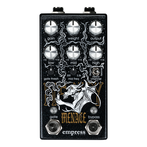Empress Effects Distortion ペダル Heavy Menace – Empress Effects Inc.