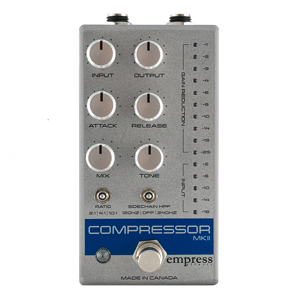 DTM・DAW empress compressor MKIISilverFront-