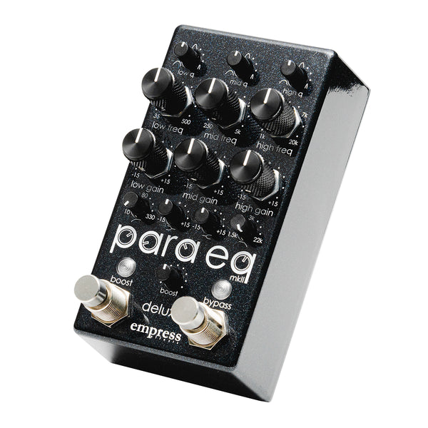 black metal pedal ParaEq MKII Deluxe Black