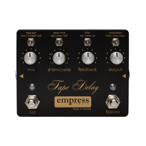 Empress Effects Tape Delay エンプレス テープディレイ Tape Delay – Empress Effects Inc.