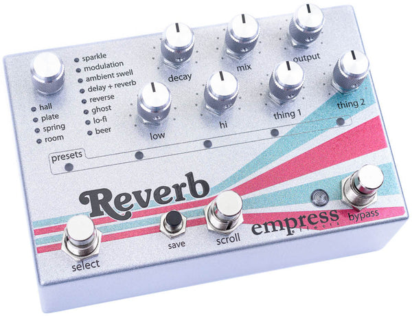 Empress Reverb Effects Pedal