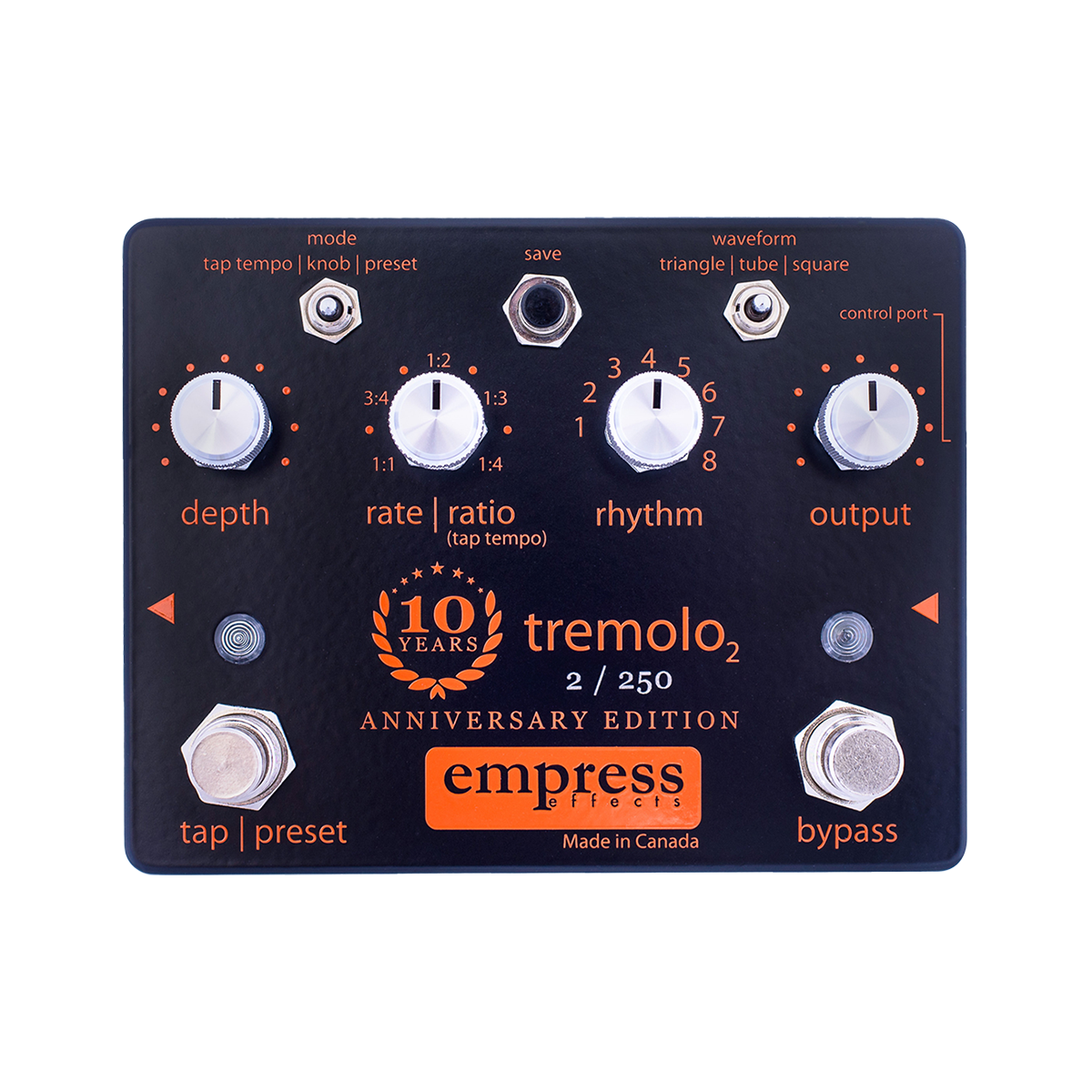 10th Anniversary Tremolo – Empress Effects Inc. 10th Anniversary Tremolo – Empress Effects Inc.