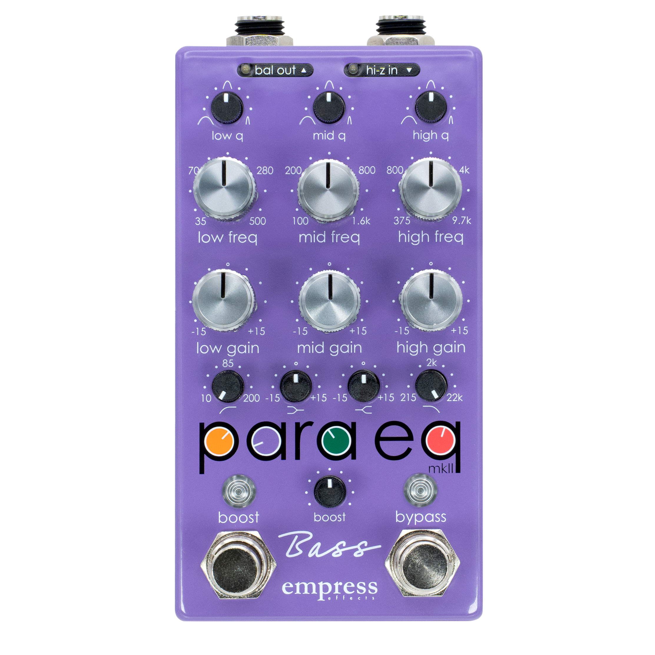 【美品】イコライザ Empress Effects ParaEQ MKII EQ ParaEq MKII Deluxe Black – Empress Effects Inc.