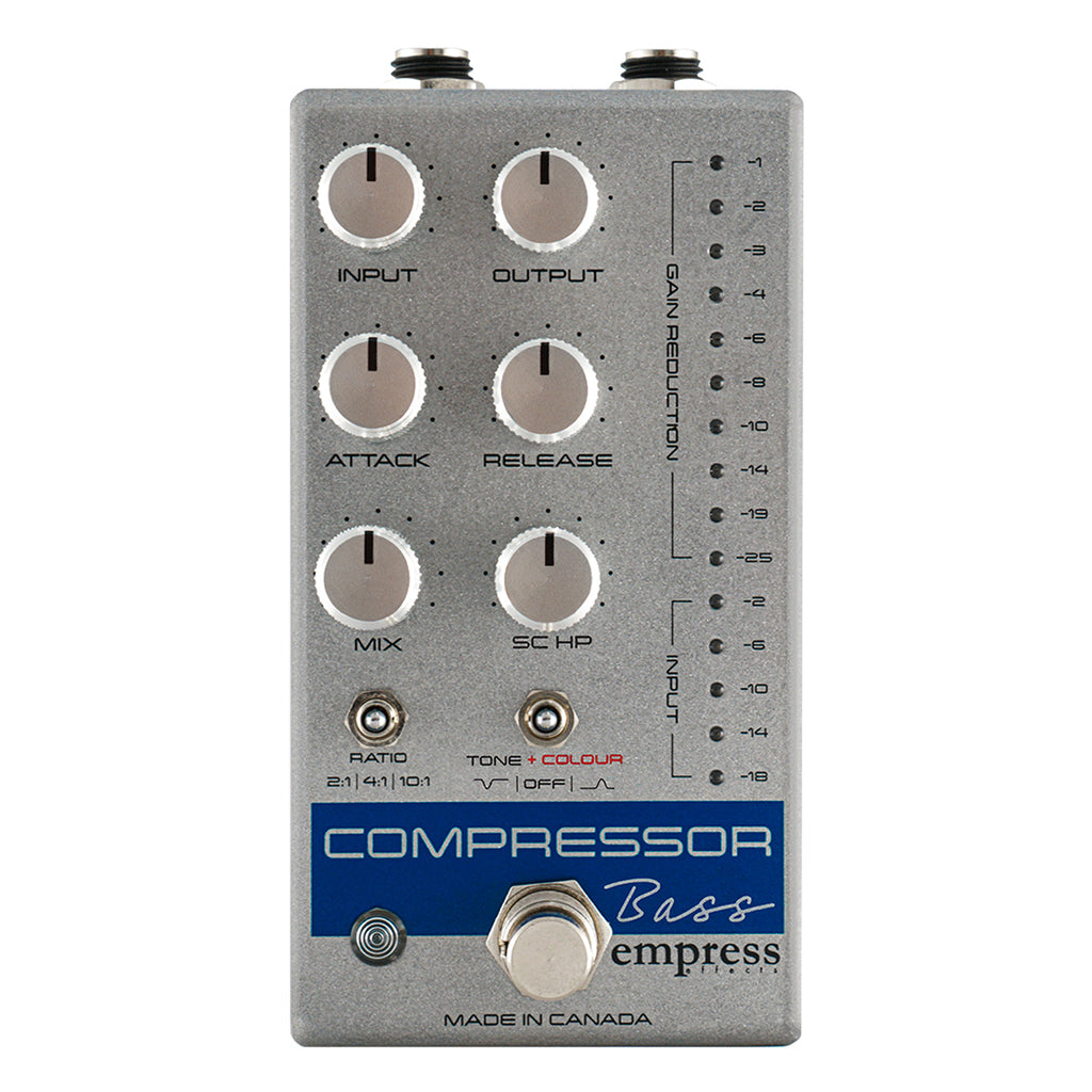 特価お得 ヤフオク! EMPRESS EFFECTS Bass Compressor Silver/ベース...