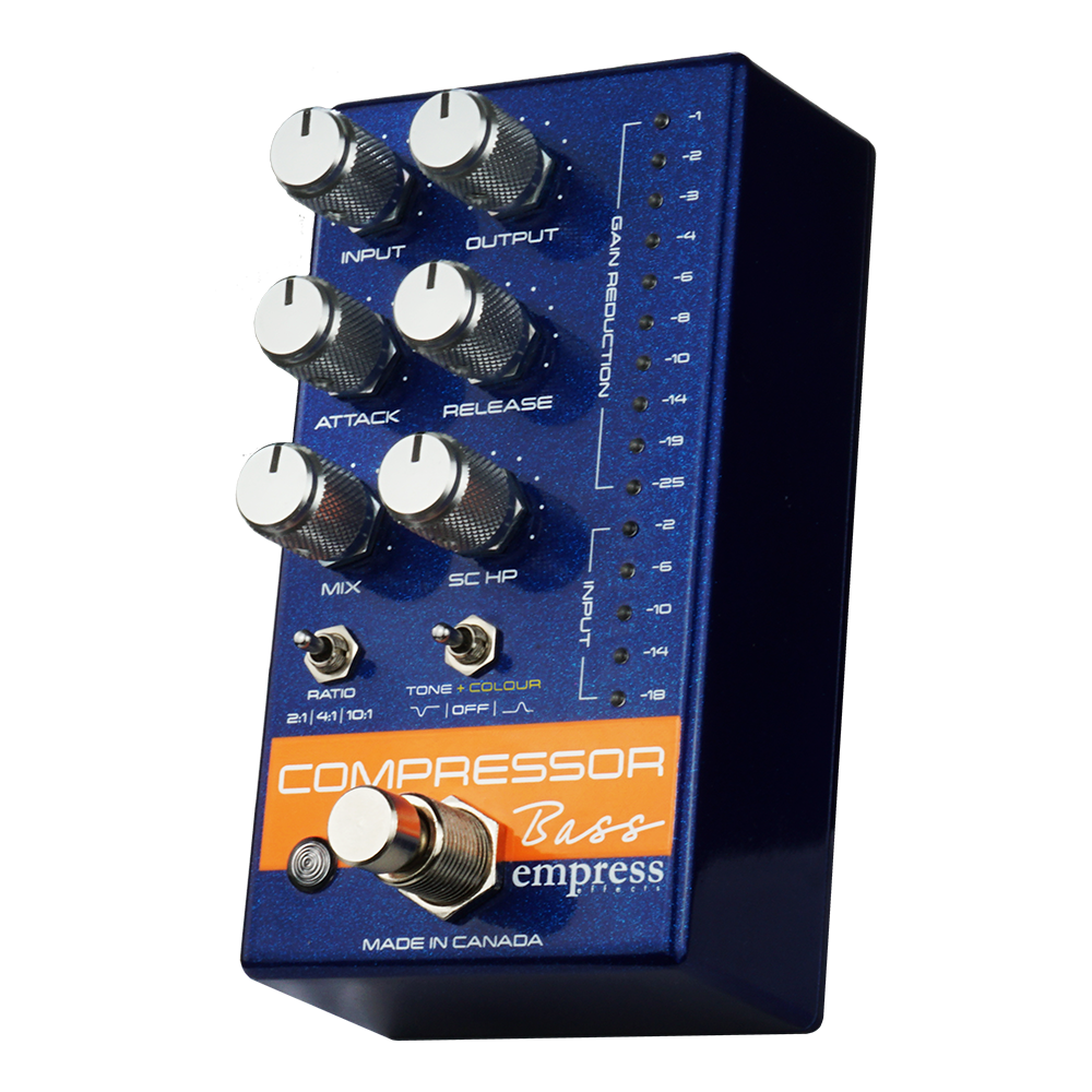 ★Empress Bass Compressor Blue 美品★ Bass Compressor – Empress Effects Inc.