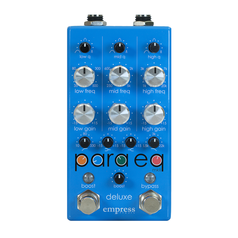 【美品】Empress Effects ParaEQ MKII Deluxe S&D ParaEq MKII Deluxe – Empress Effects Inc.