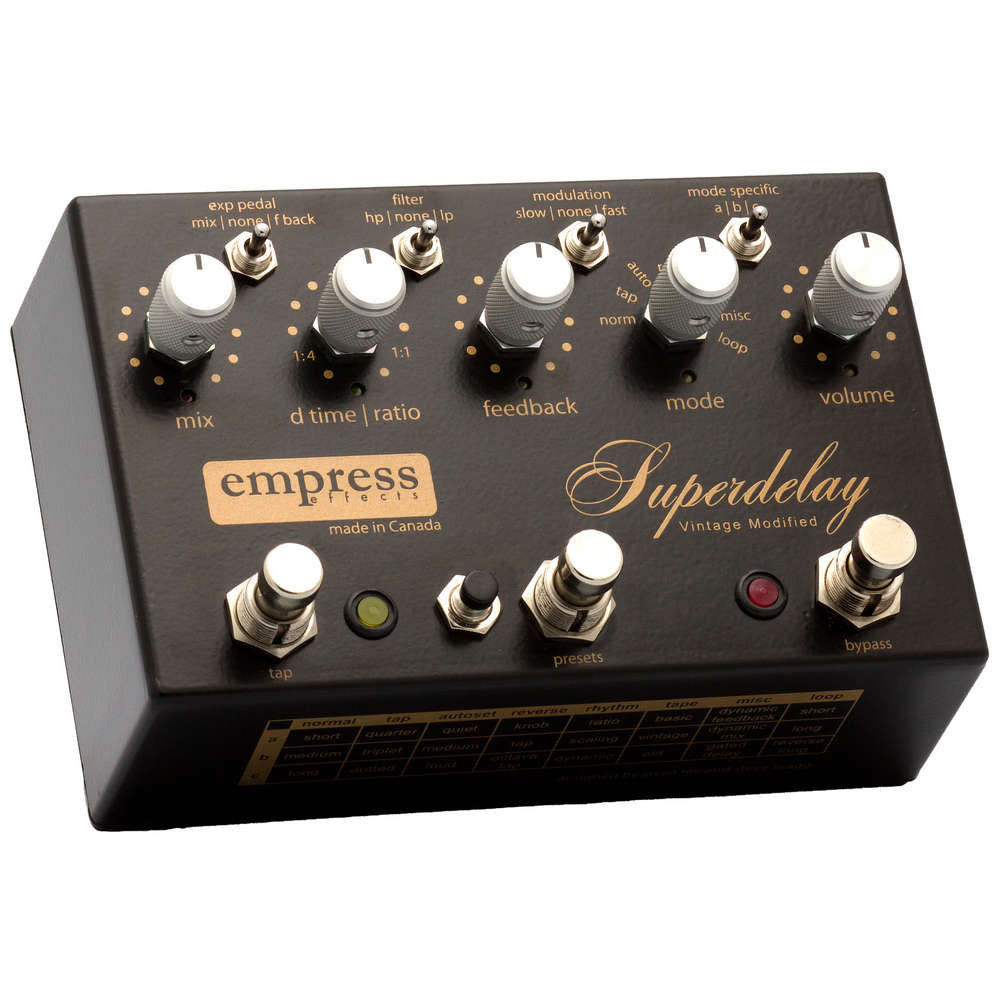 ギター Empress Superdelay Vintage Modify Support - Vintage Modified Superdelay – Empress Effects Inc.